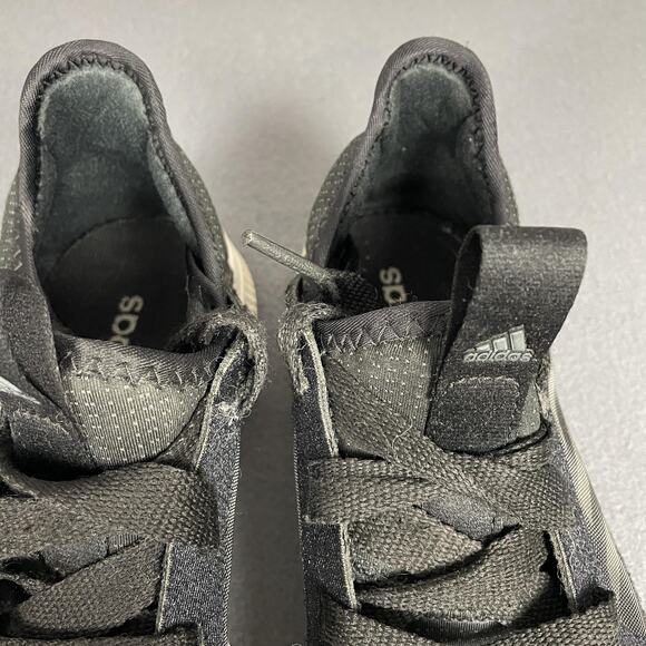 Adidas Edge Lux Bounce Running Shoes Womens Size 7.5 Black White Gum Athletic - Picture 5 of 14